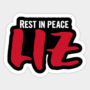 RIP Queen Elizabeth, Rest in peace Queen Elizabeth II Sticker